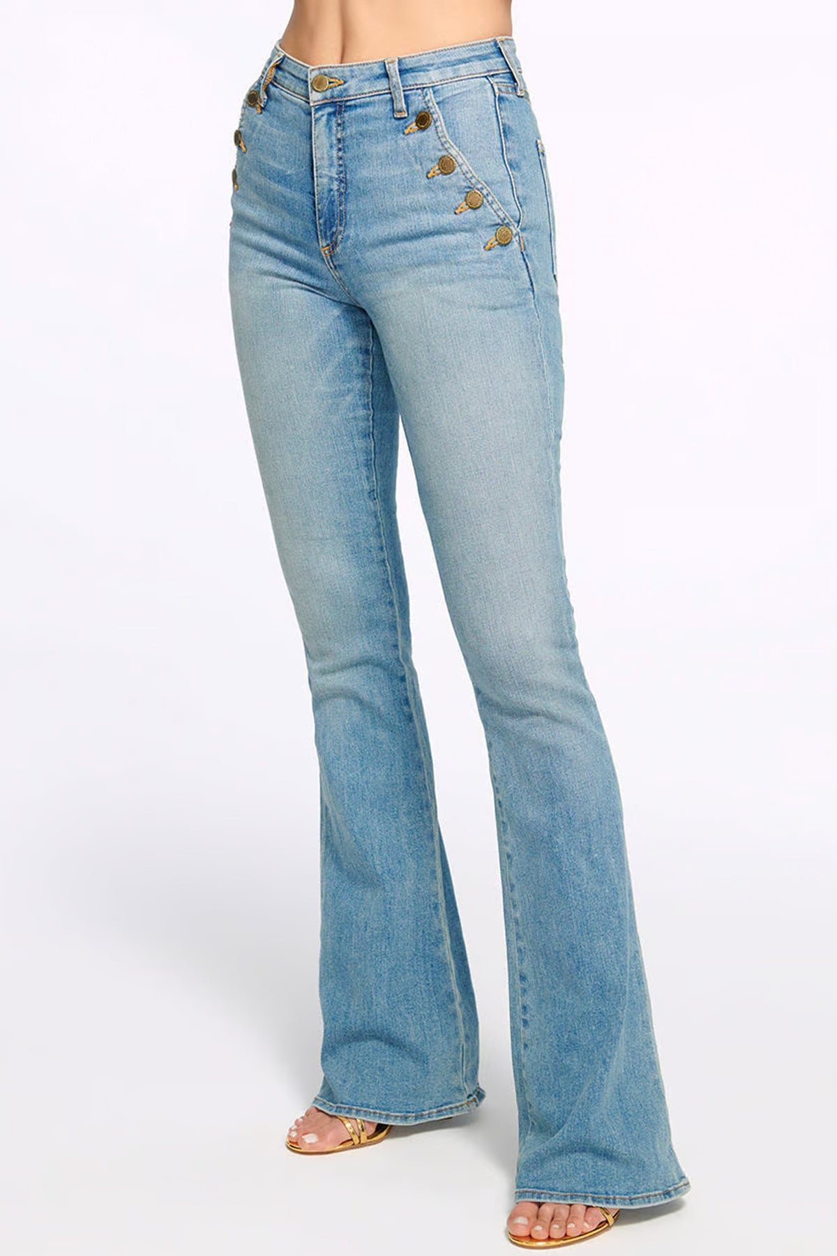 Helena High-Rise Flare Jean view 1
