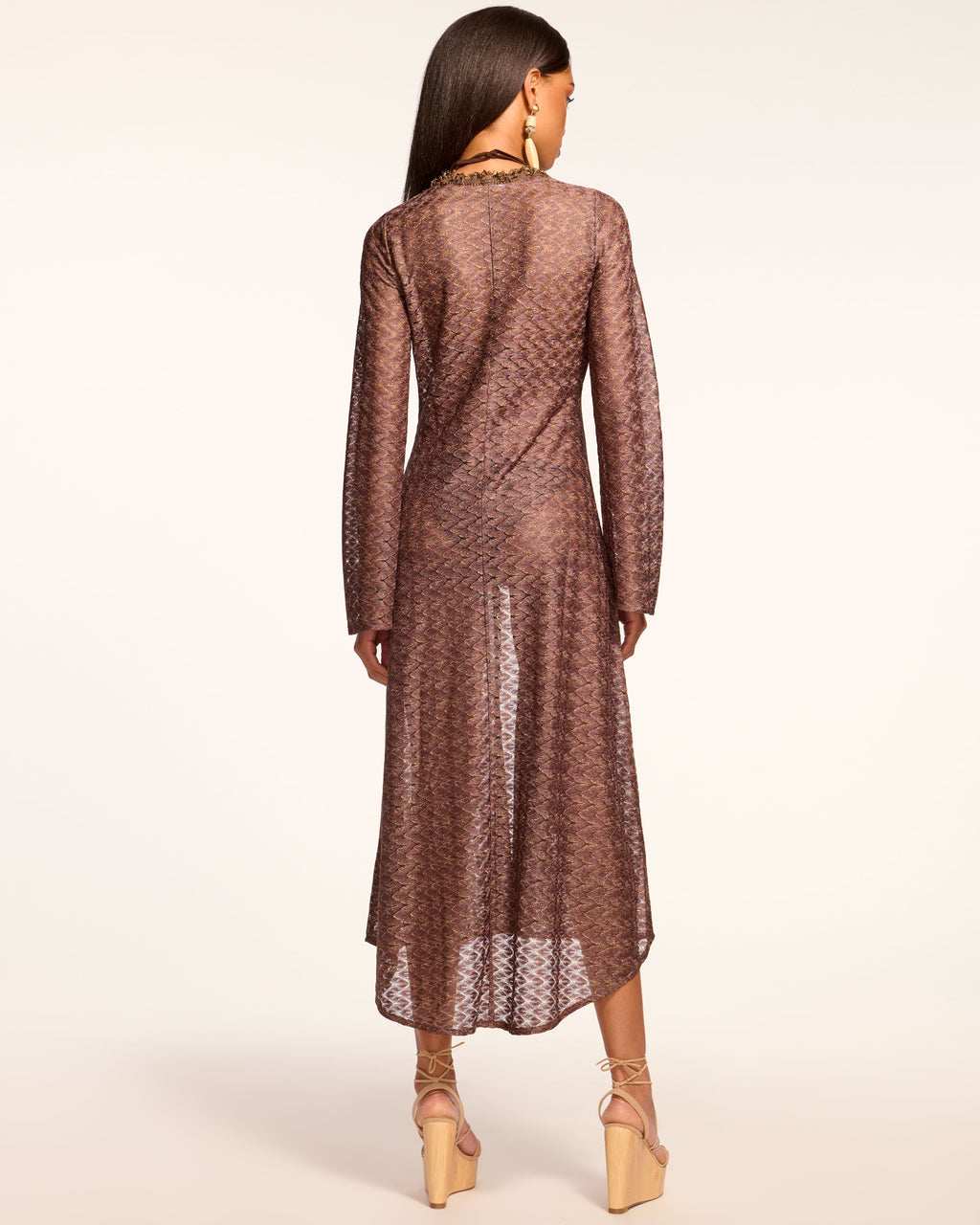 brown dress cover up Brown Cover-Up Dress