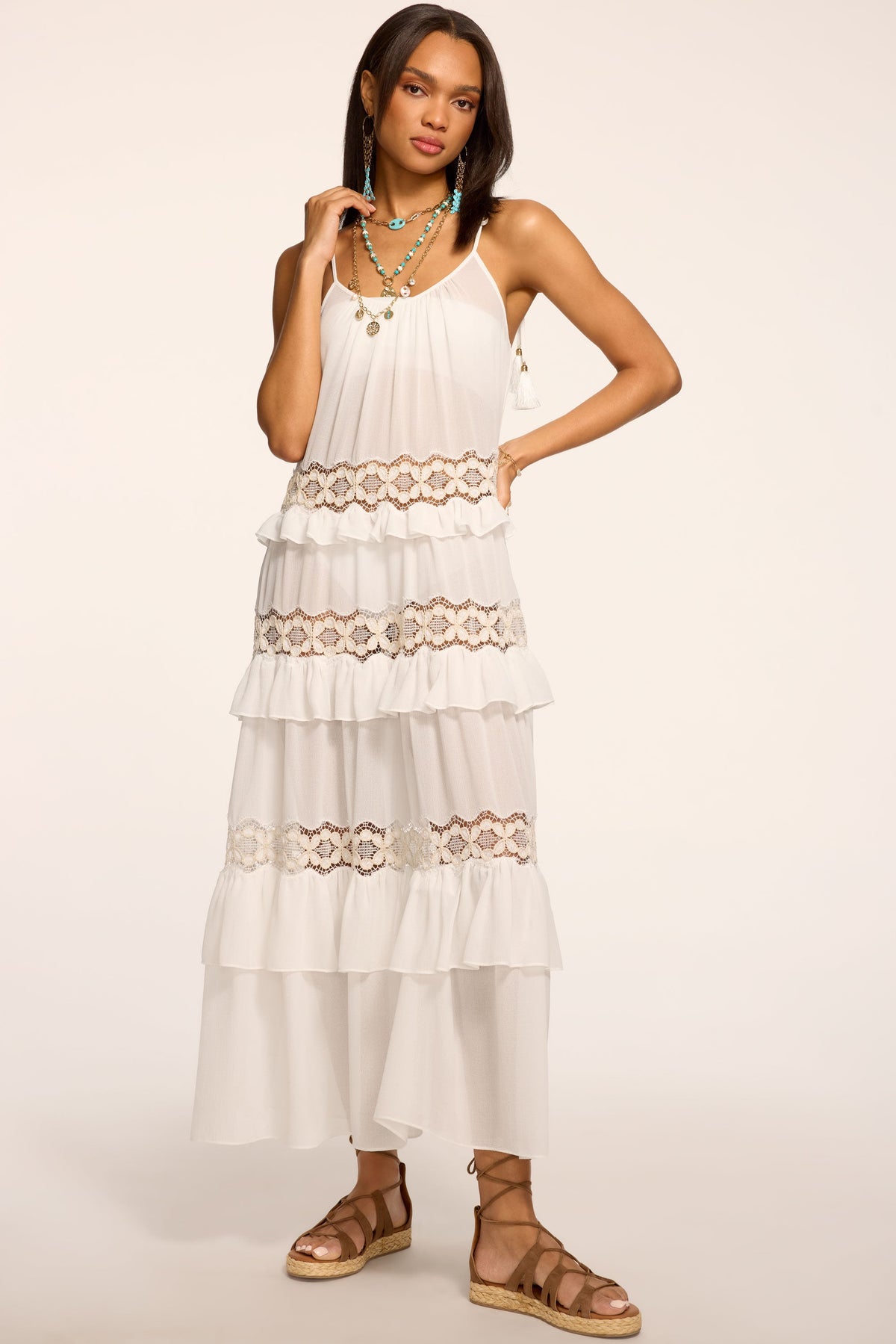 Lisbeth Coverup Midi Dress view 1