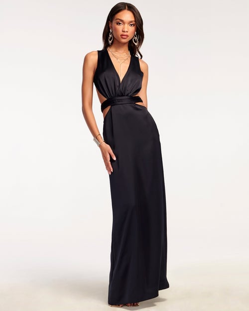 Milan Open Back Gown