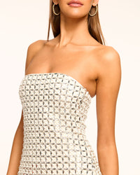ramy brook strapless mini dress Ramy Brook Women's Orion Dress - Blue - Size 6