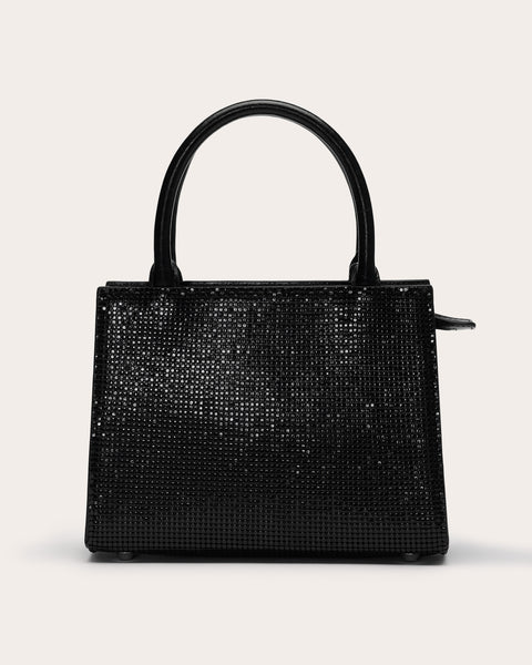 Portia Leather Chainmail Bag in electric pink | Ramy Brook