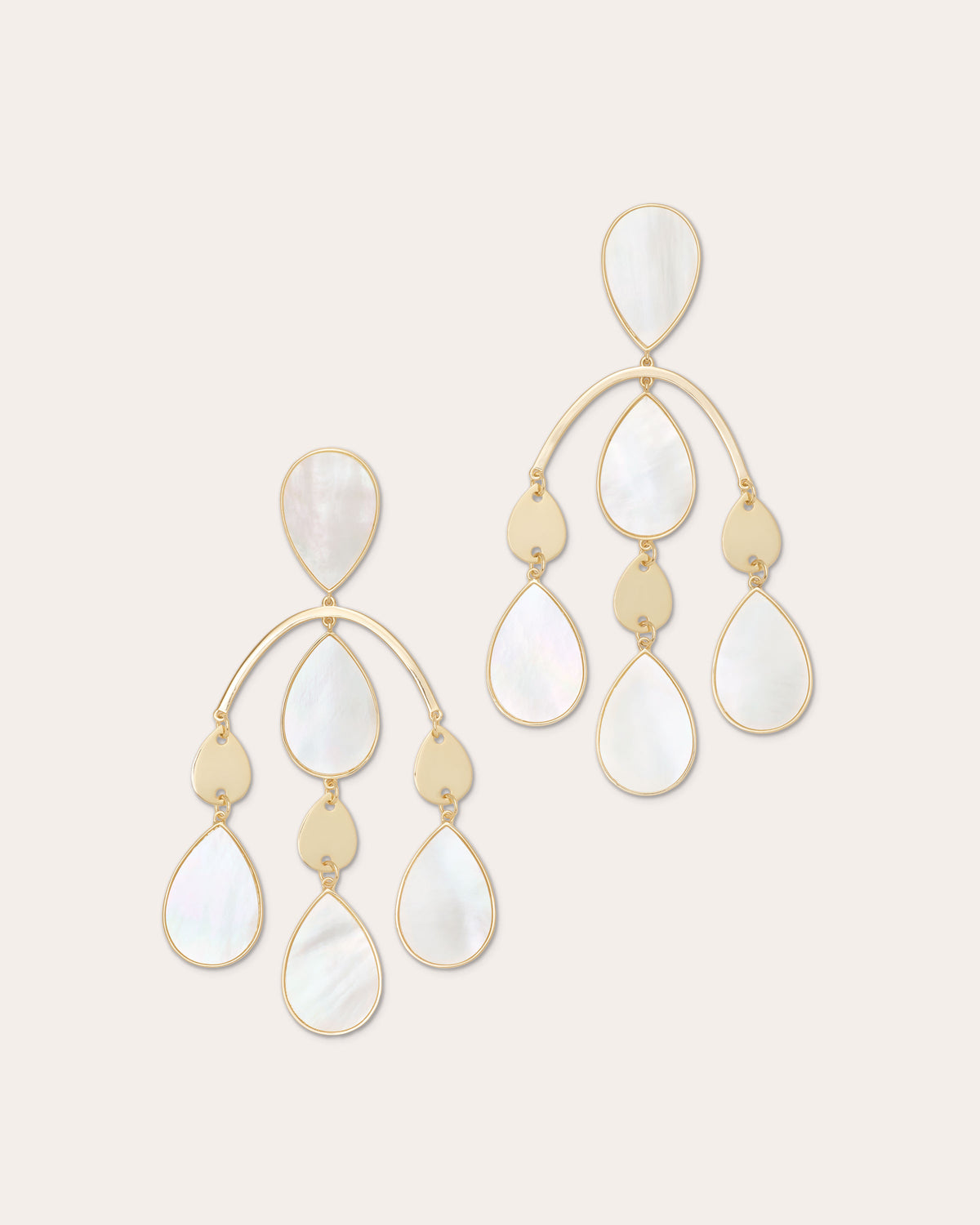 Karina Pearl Chandelier Earrings view 1