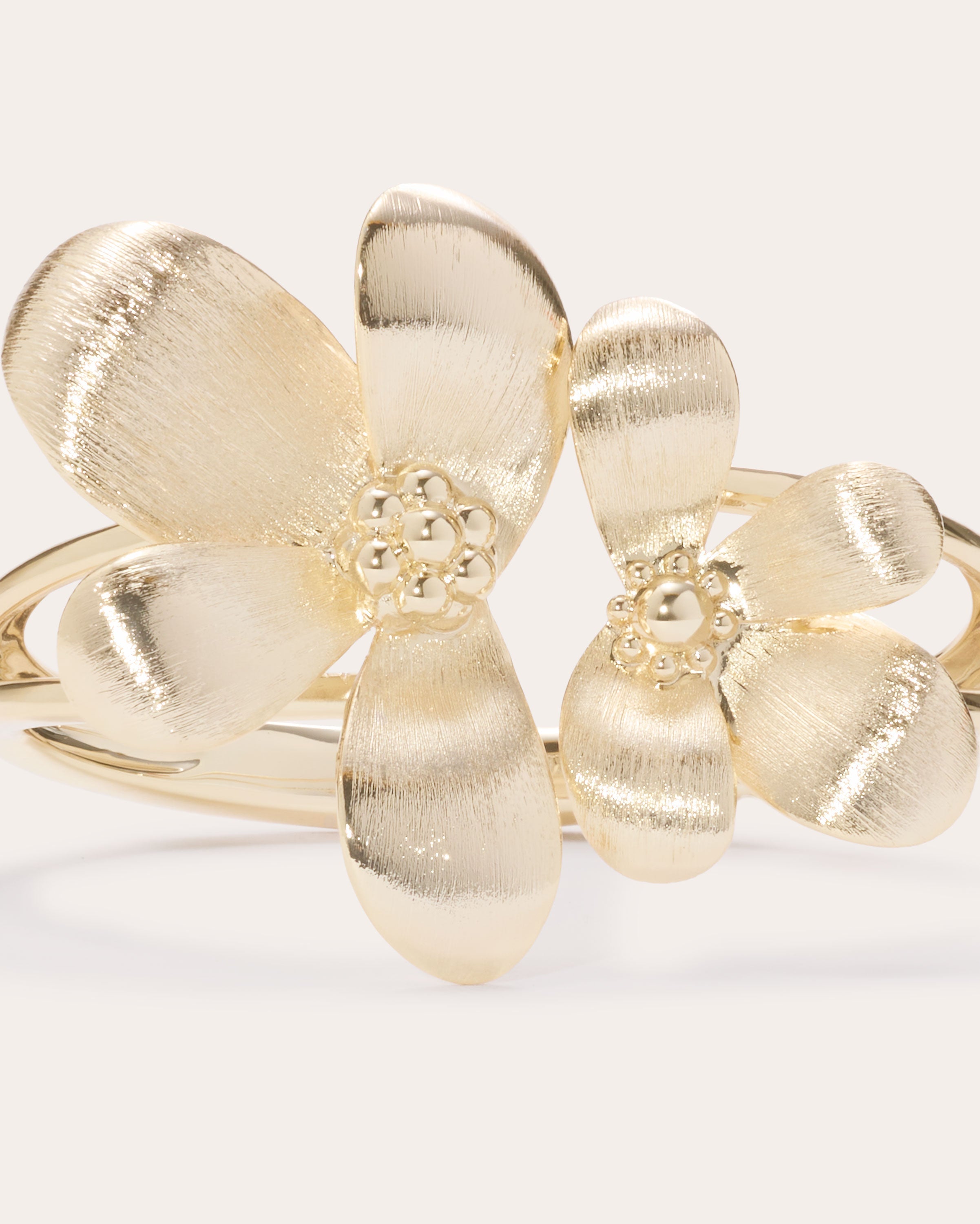 Anya Flower Bracelet in gold | Ramy Brook