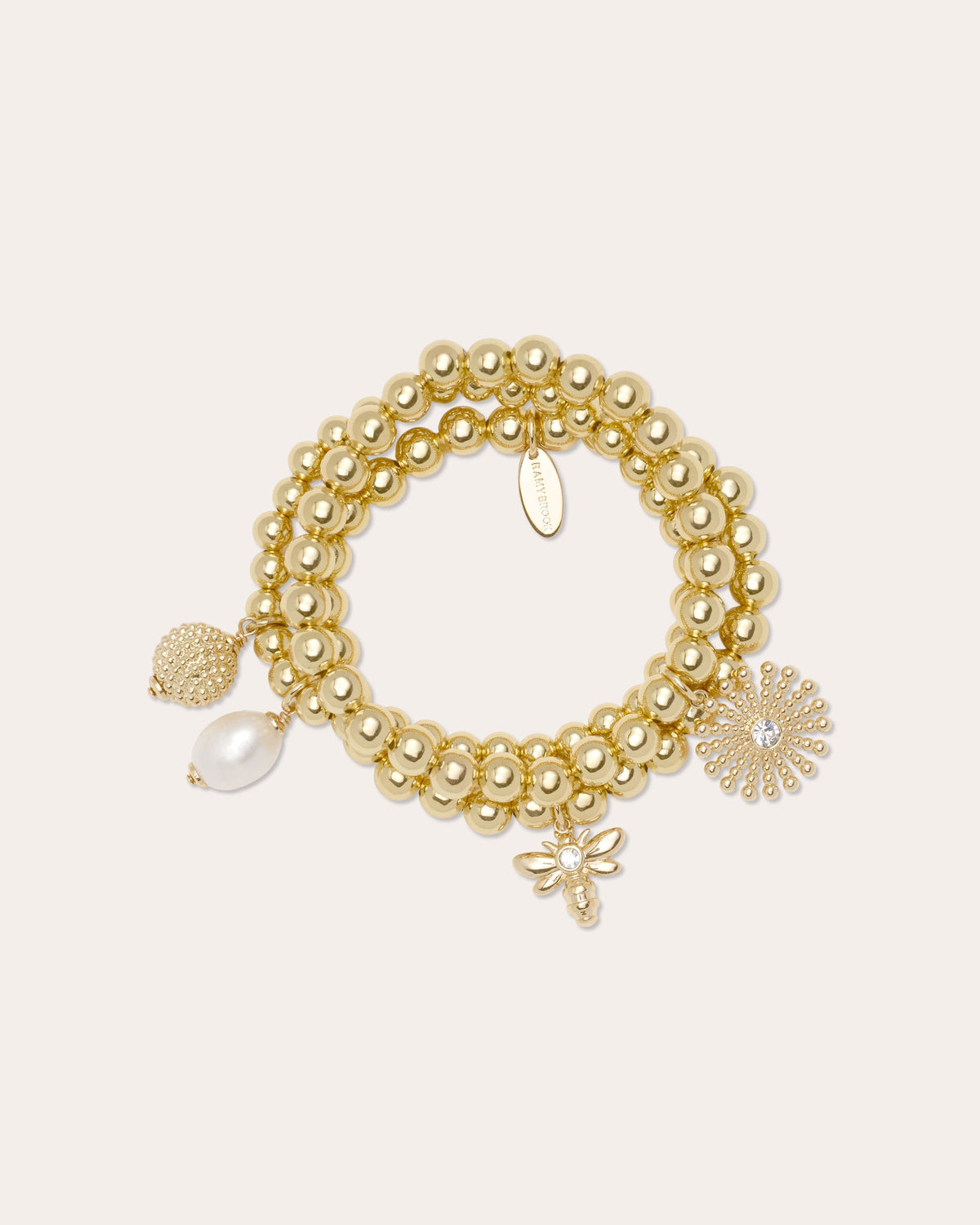 Lina Medallion Bracelet Set view 1