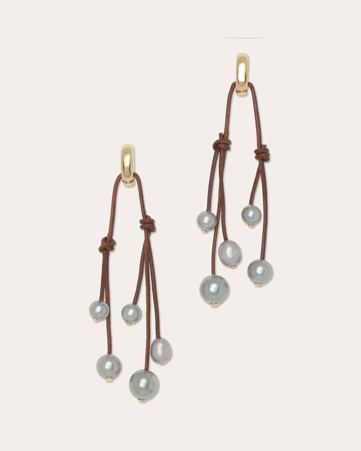 Riya Pearl Cord Earrings view 1