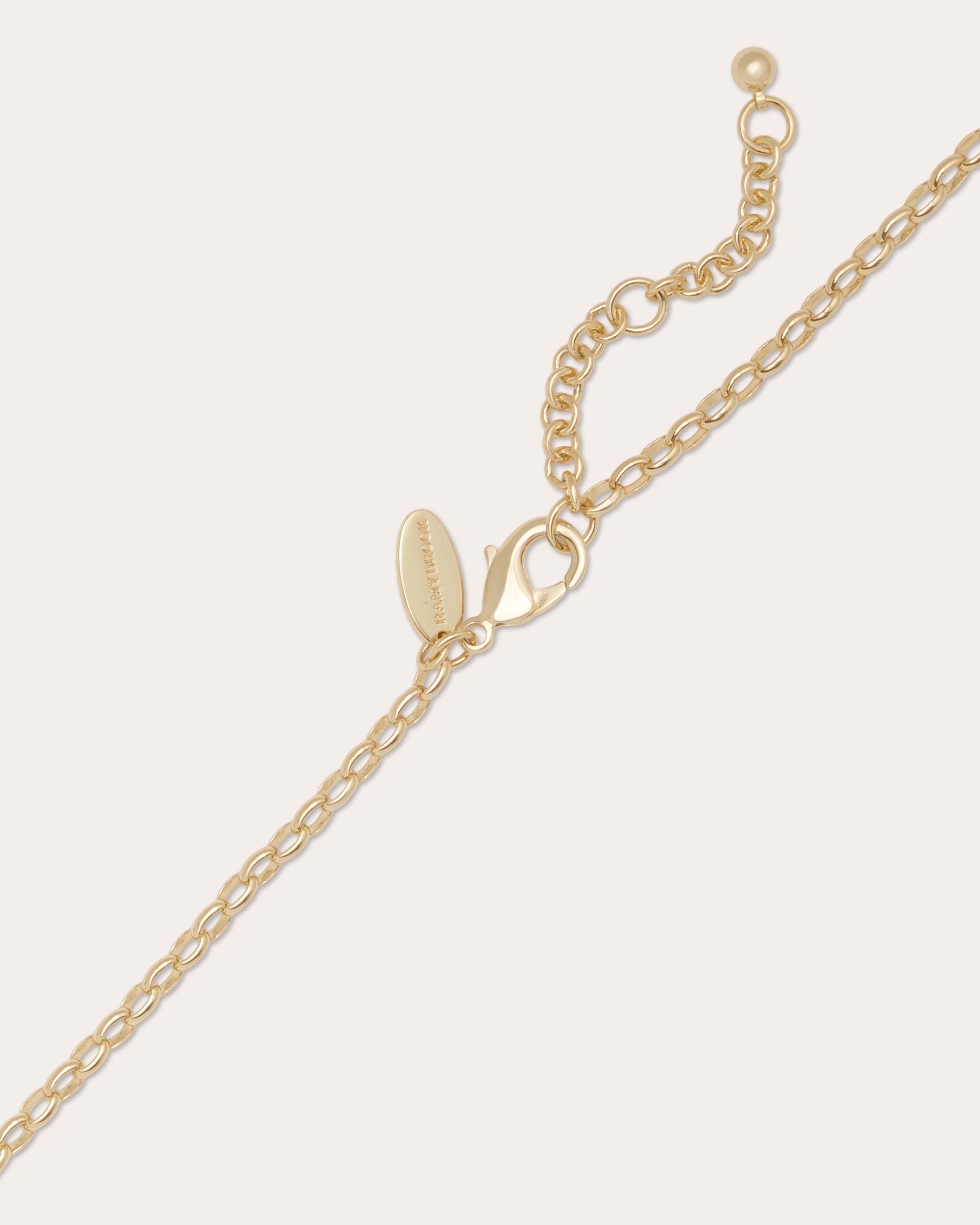 Selena Medallion Charm Necklace in gold | Ramy Brook