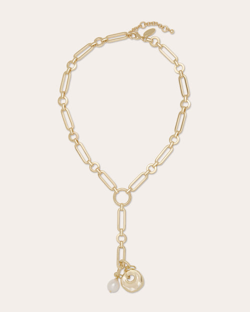 Cara Chain Lariat Necklace view 6