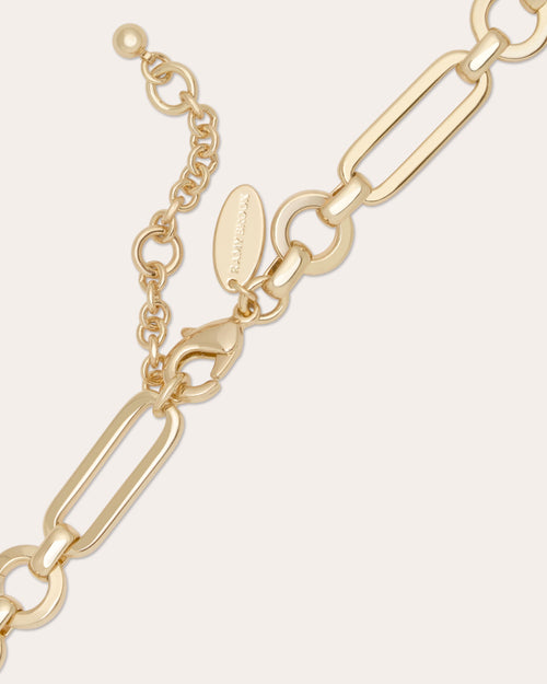 Cara Chain Lariat Necklace view 3
