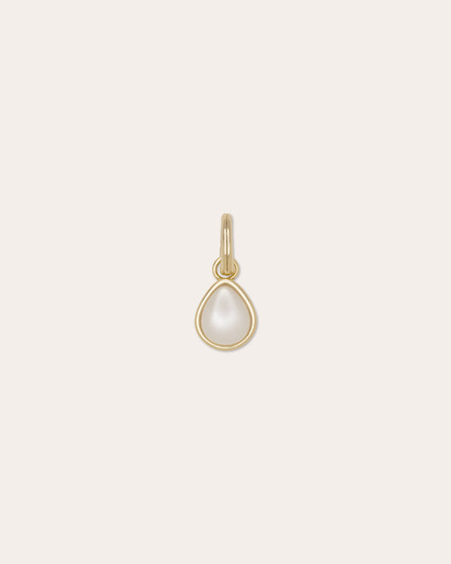 Birthstone Charm | JUNE_PEARL view 1