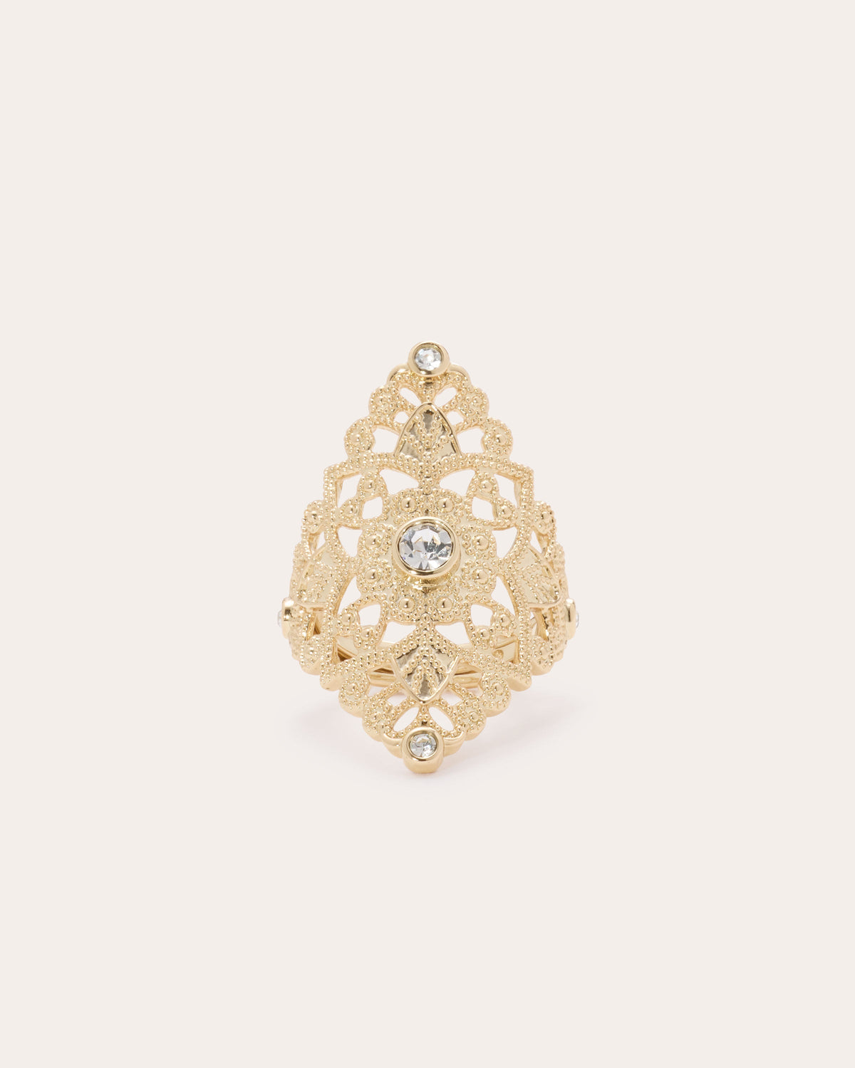 Laya Medallion Ring view 1