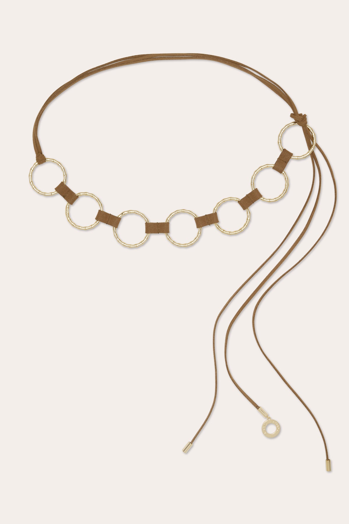 Chiara Suede Chain Belt view 1