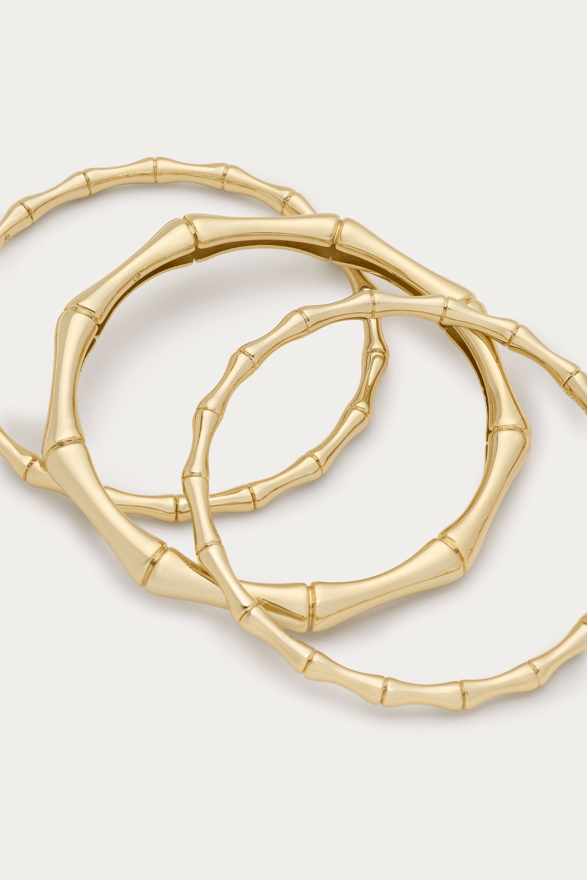 Chiara Bangle Set in gold | Ramy Brook