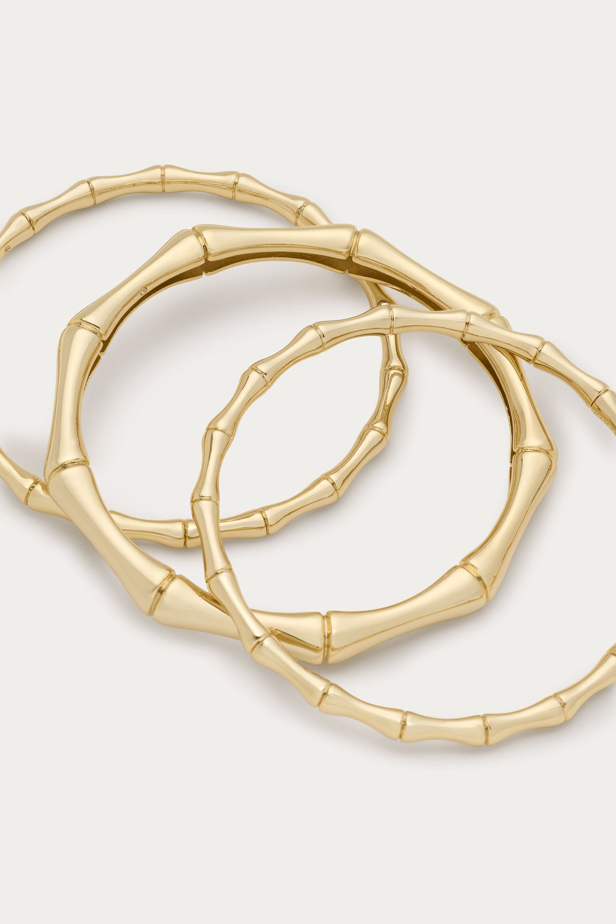 Chiara Bangle Set in gold | Ramy Brook