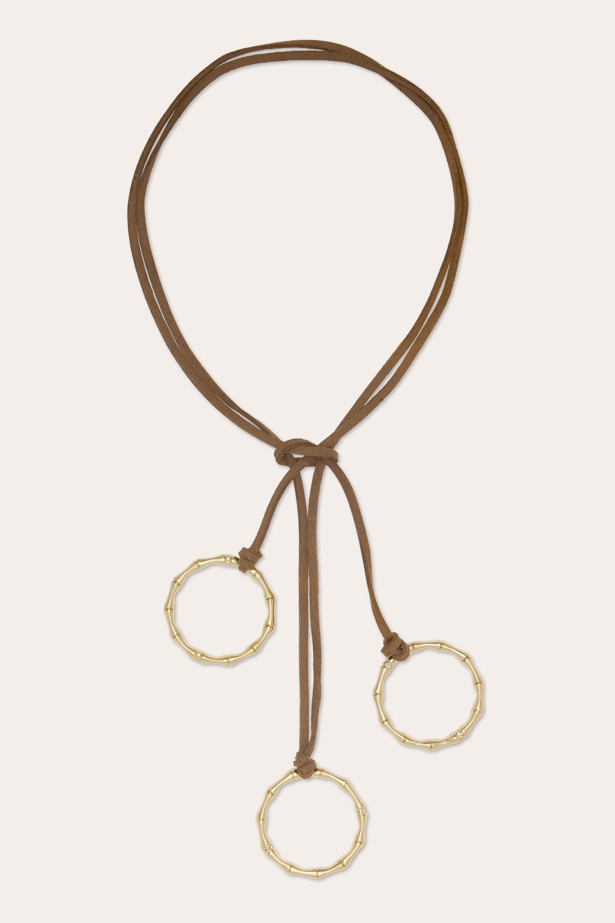 Chiara Suede Wrap Necklace view 1