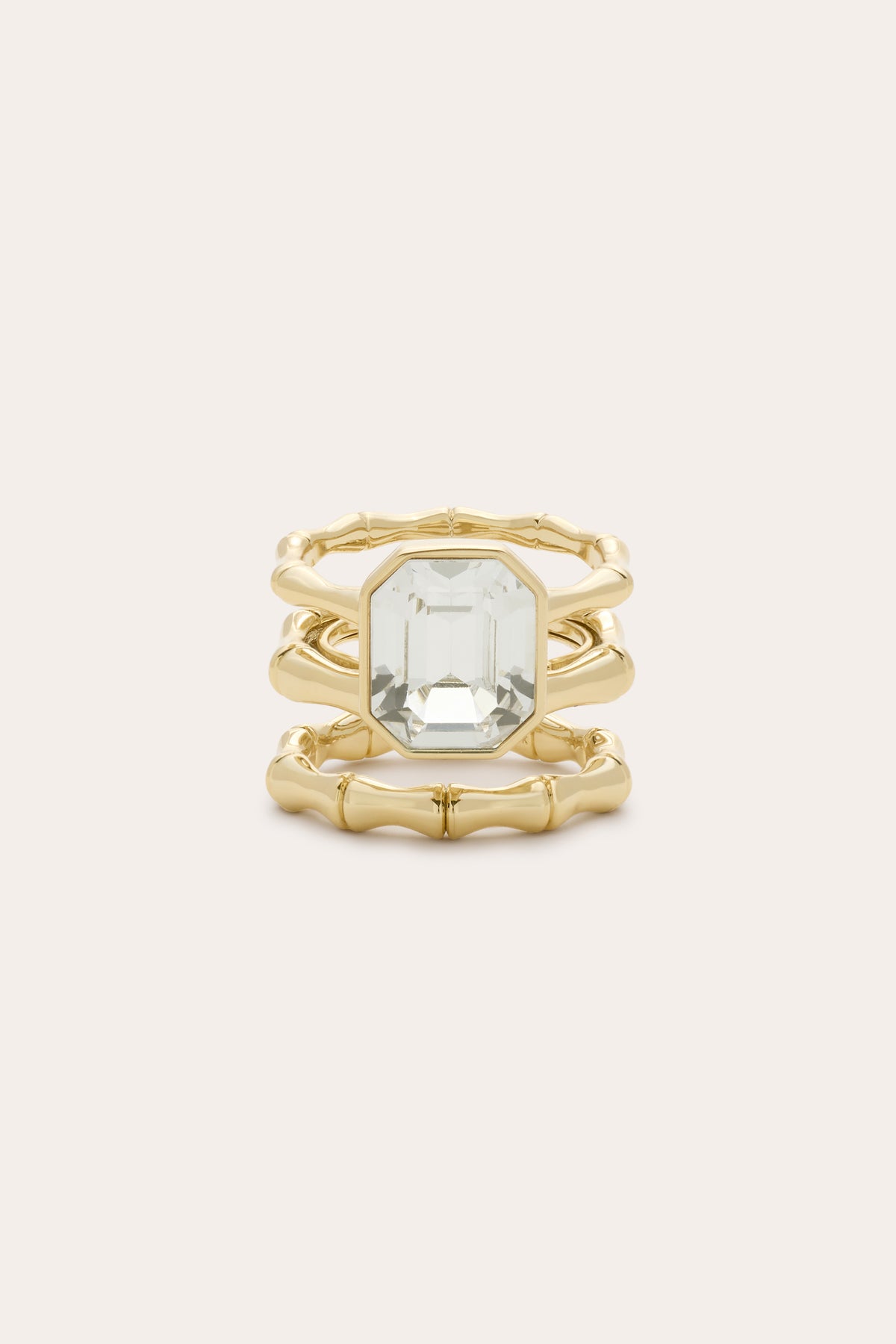 Chiara Gemstone Stacked Ring view 1