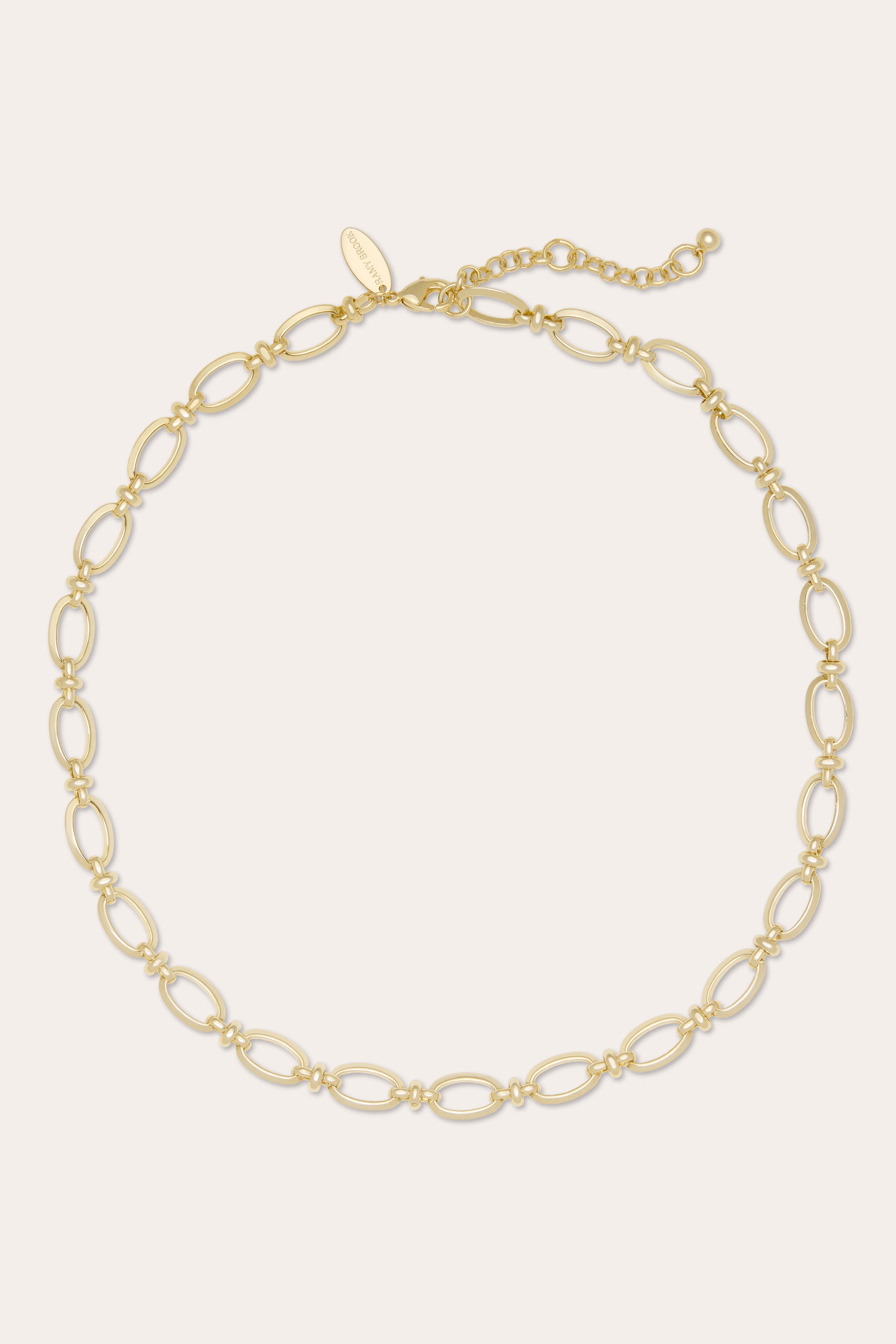 Livia Charm Chain Necklace in gold | Ramy Brook