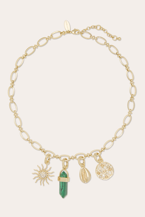Livia Charm Chain Necklace view 2