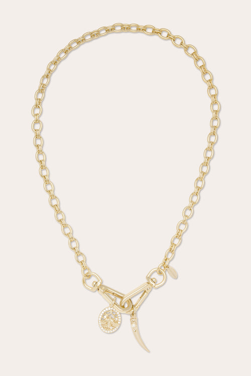 Livia Charm Link Necklace view 2