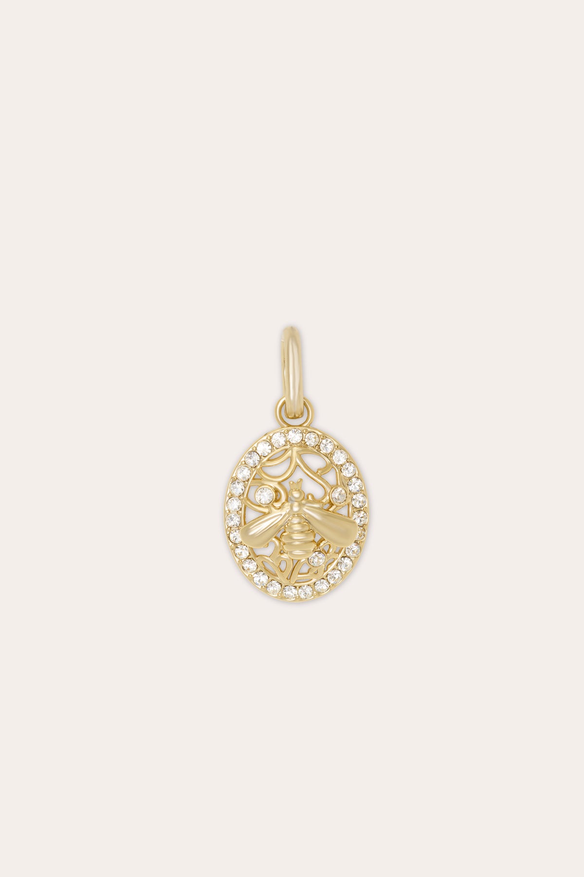 Bee Disc Charm view 1