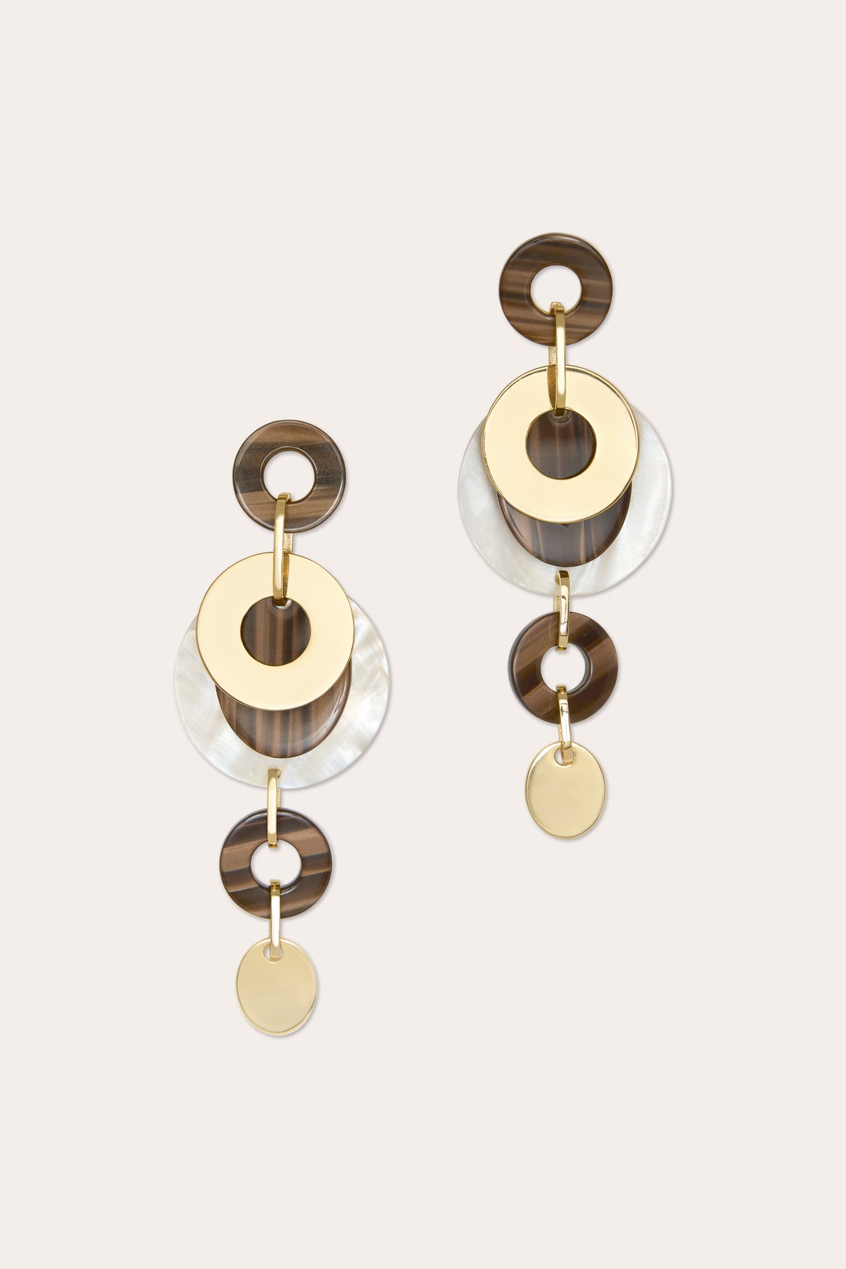 Polina Link Statement Earrings view 1