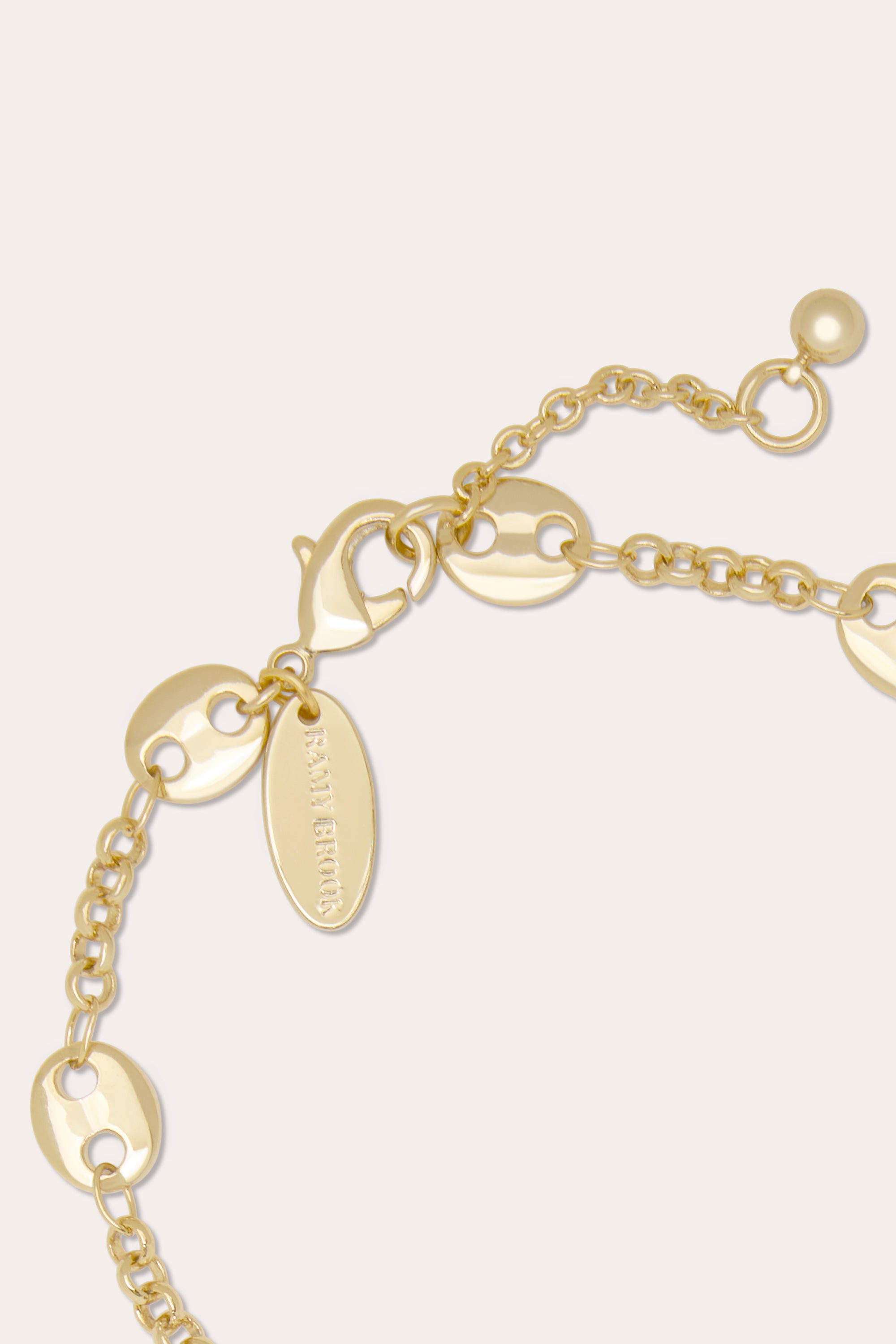 Azzura Hand Chain in gold | Ramy Brook