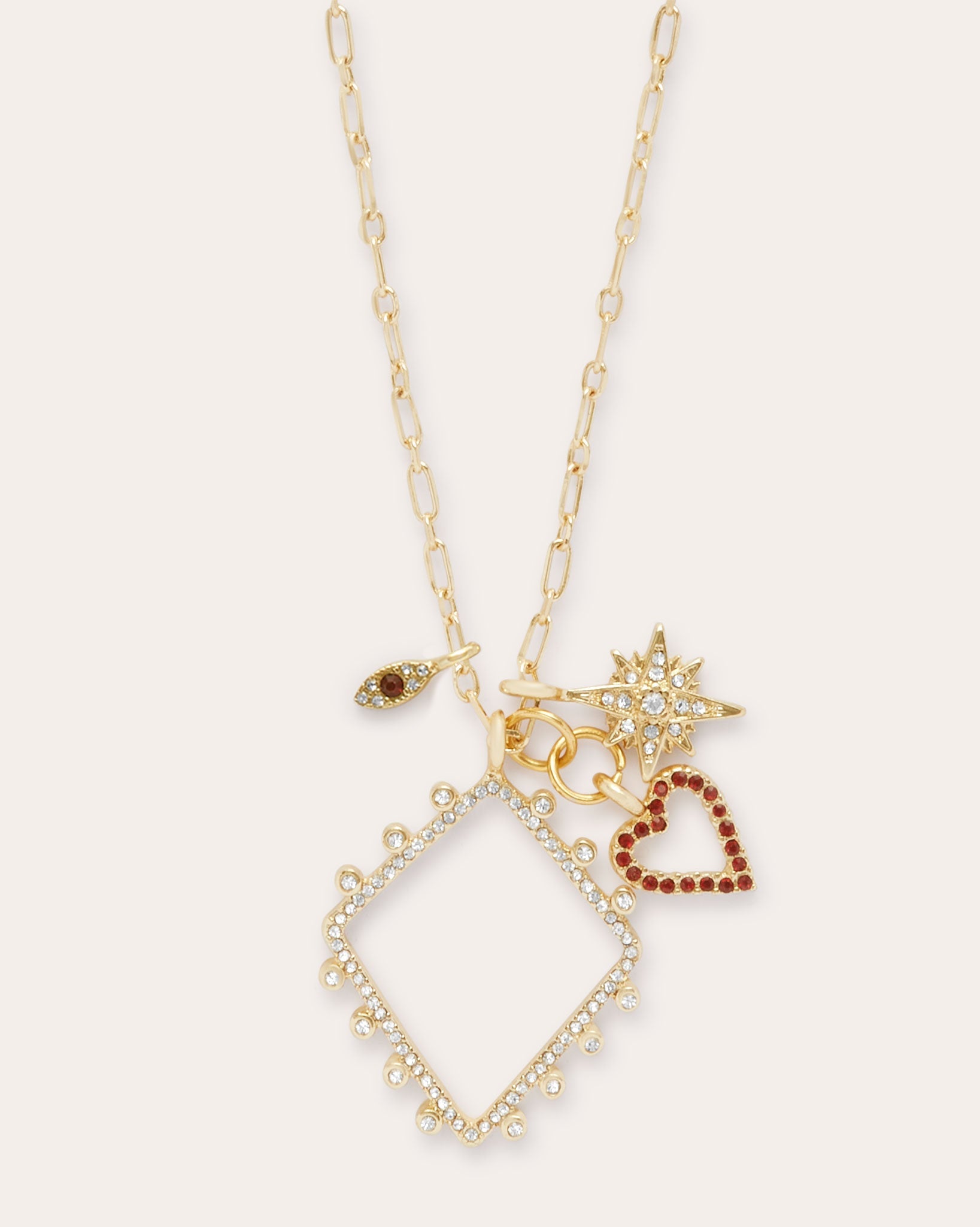 Zena Charm Necklace in gold | Ramy Brook