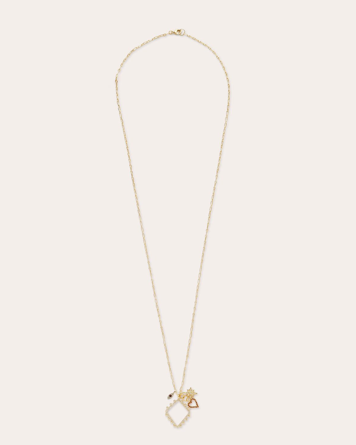 Zena Charm Necklace in gold | Ramy Brook