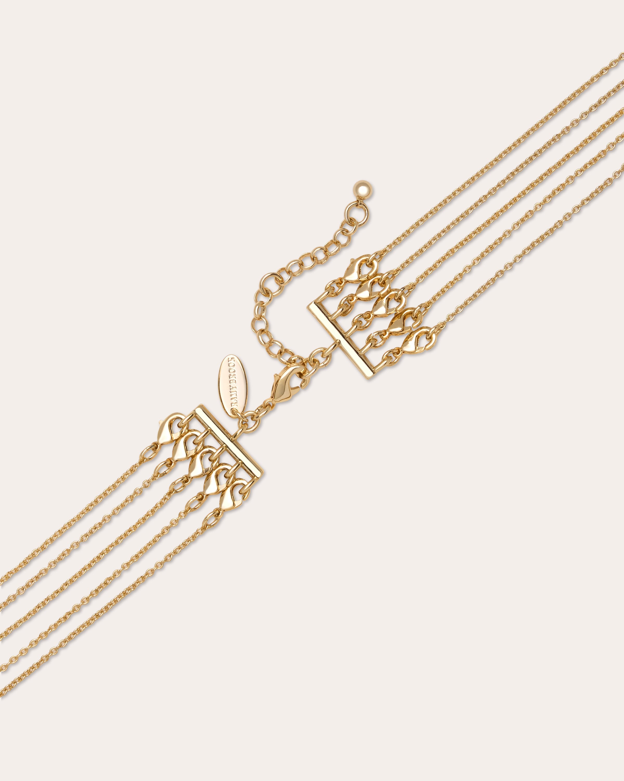 Sierra Layered Gemstone Necklace in topaz | Ramy Brook