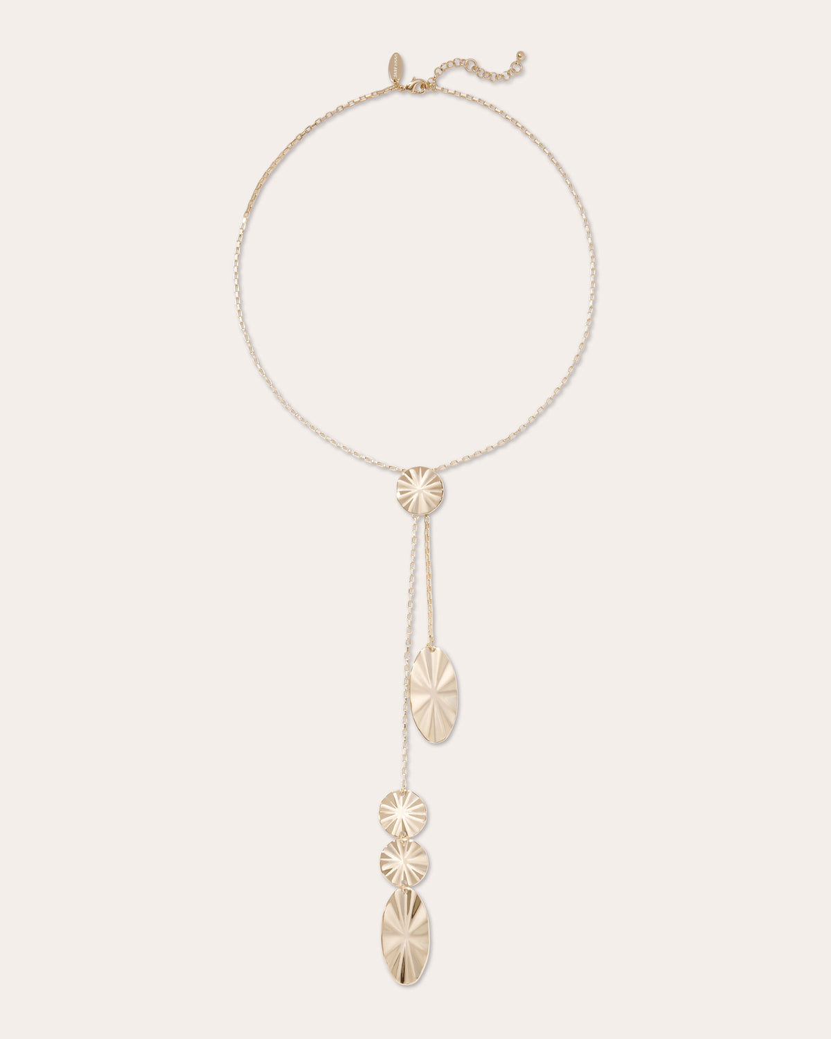 Eleonora Molten Lariat Necklace view 1