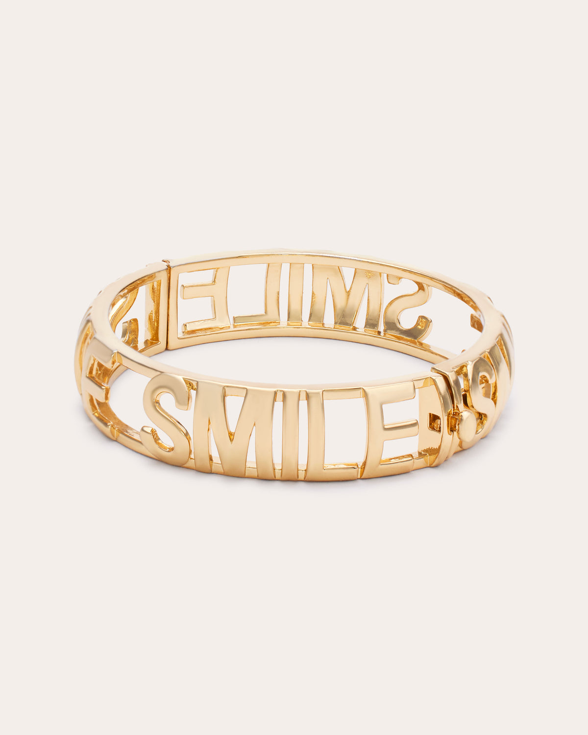 Smile Bangle Bracelet view 1