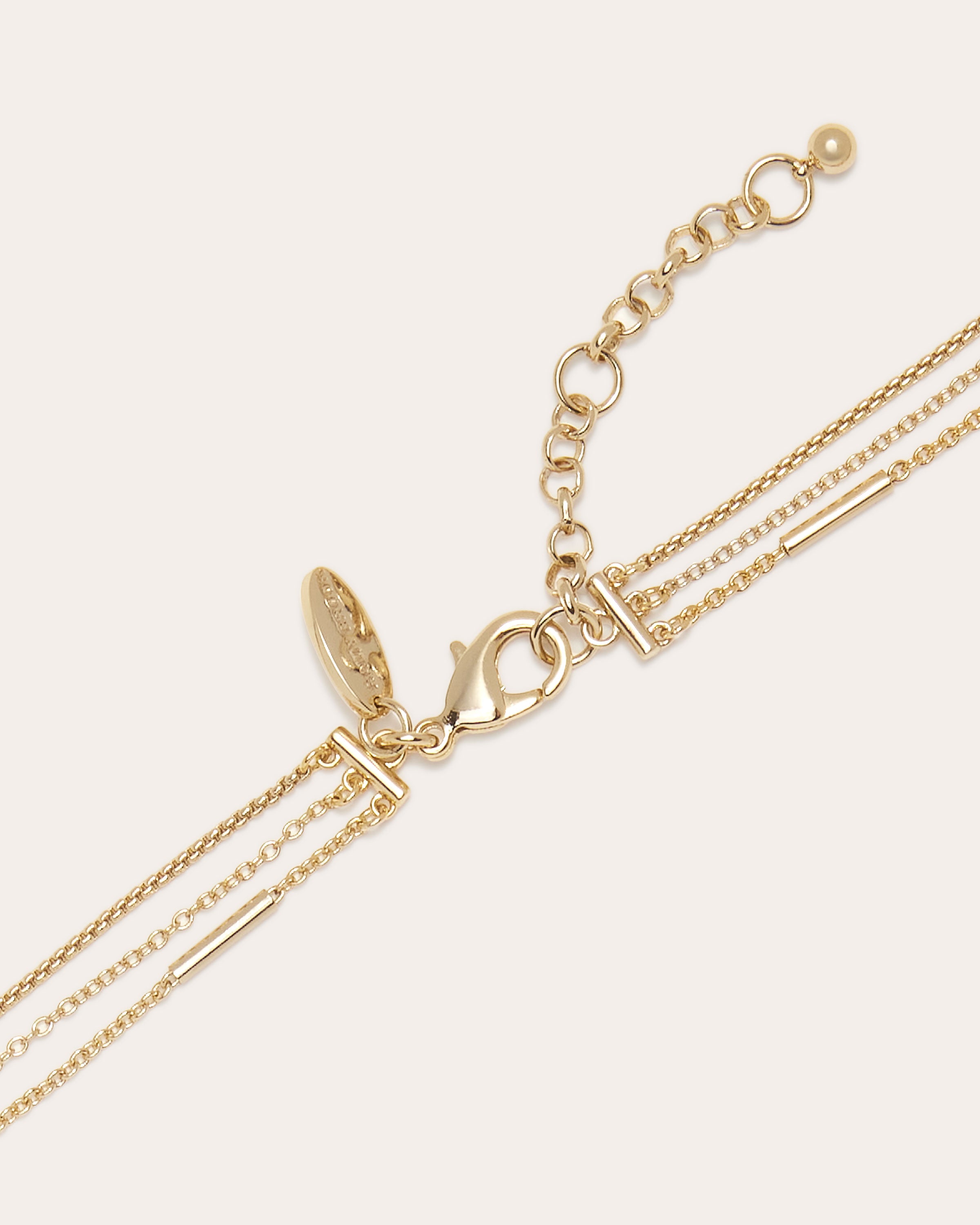 Carrie Layered Necklace in gold | Ramy Brook