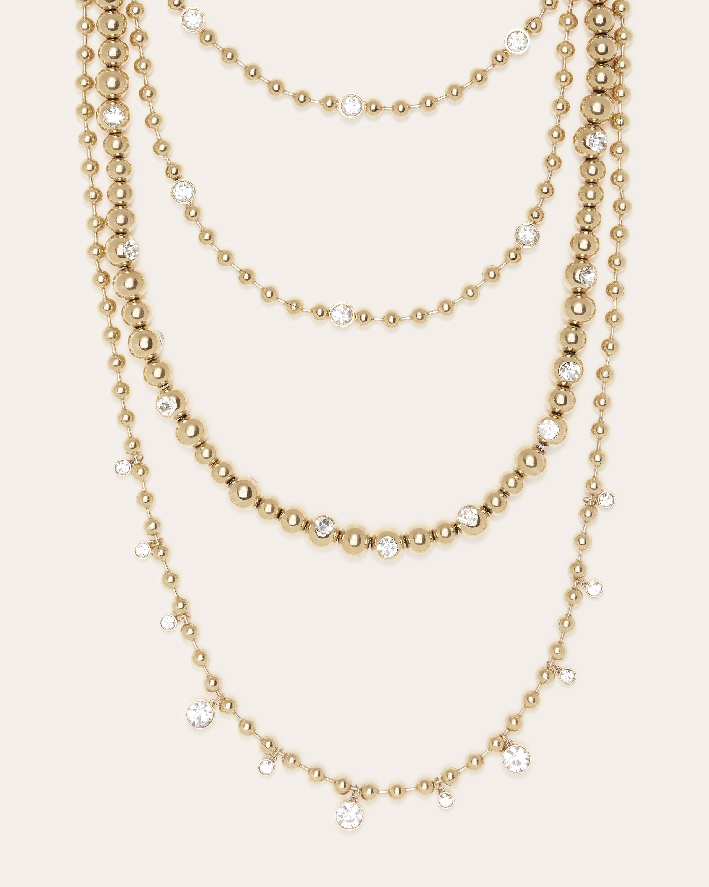 Juliette Layered Necklace in gold | Ramy Brook