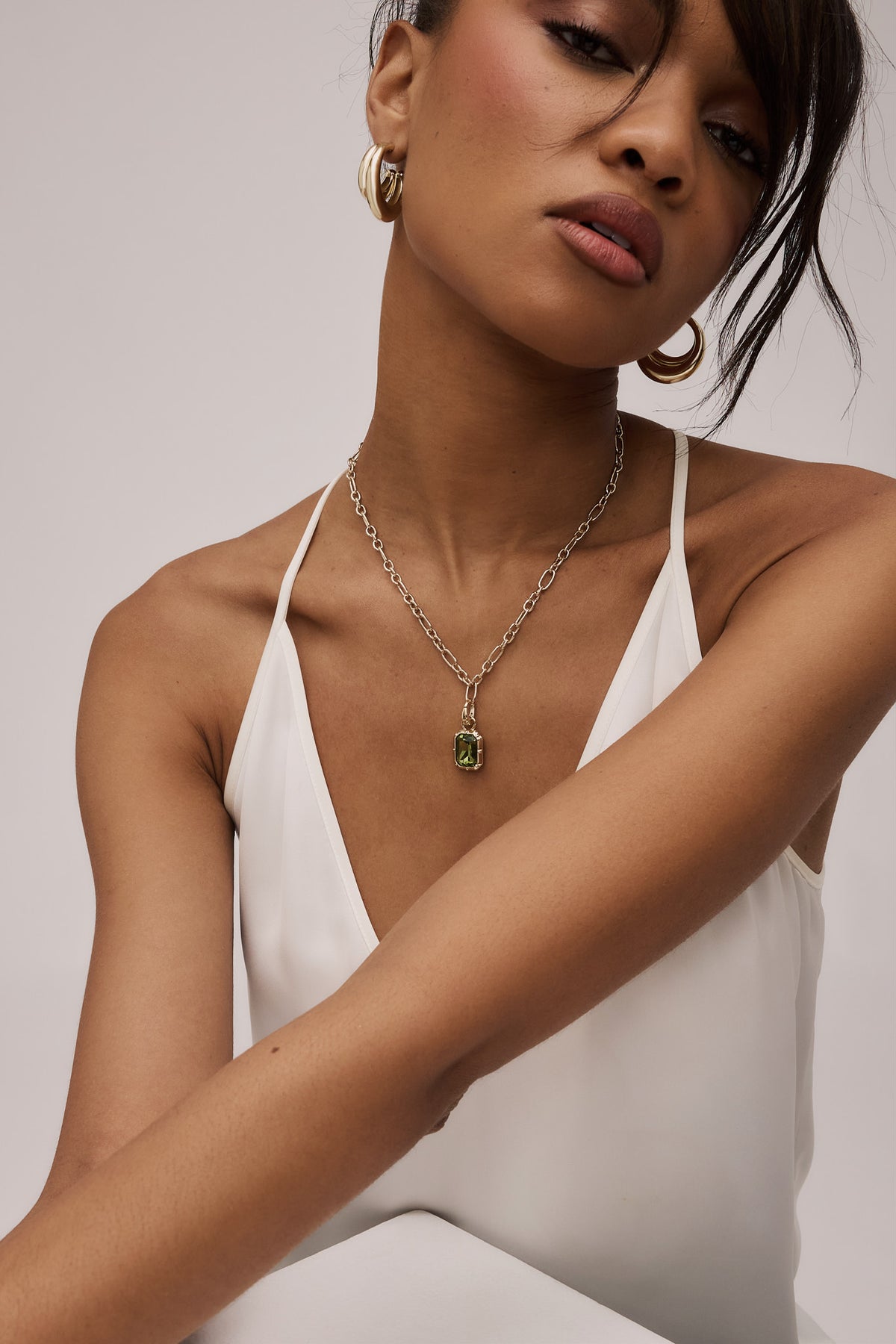 Ciera Birthstone Necklace view 1