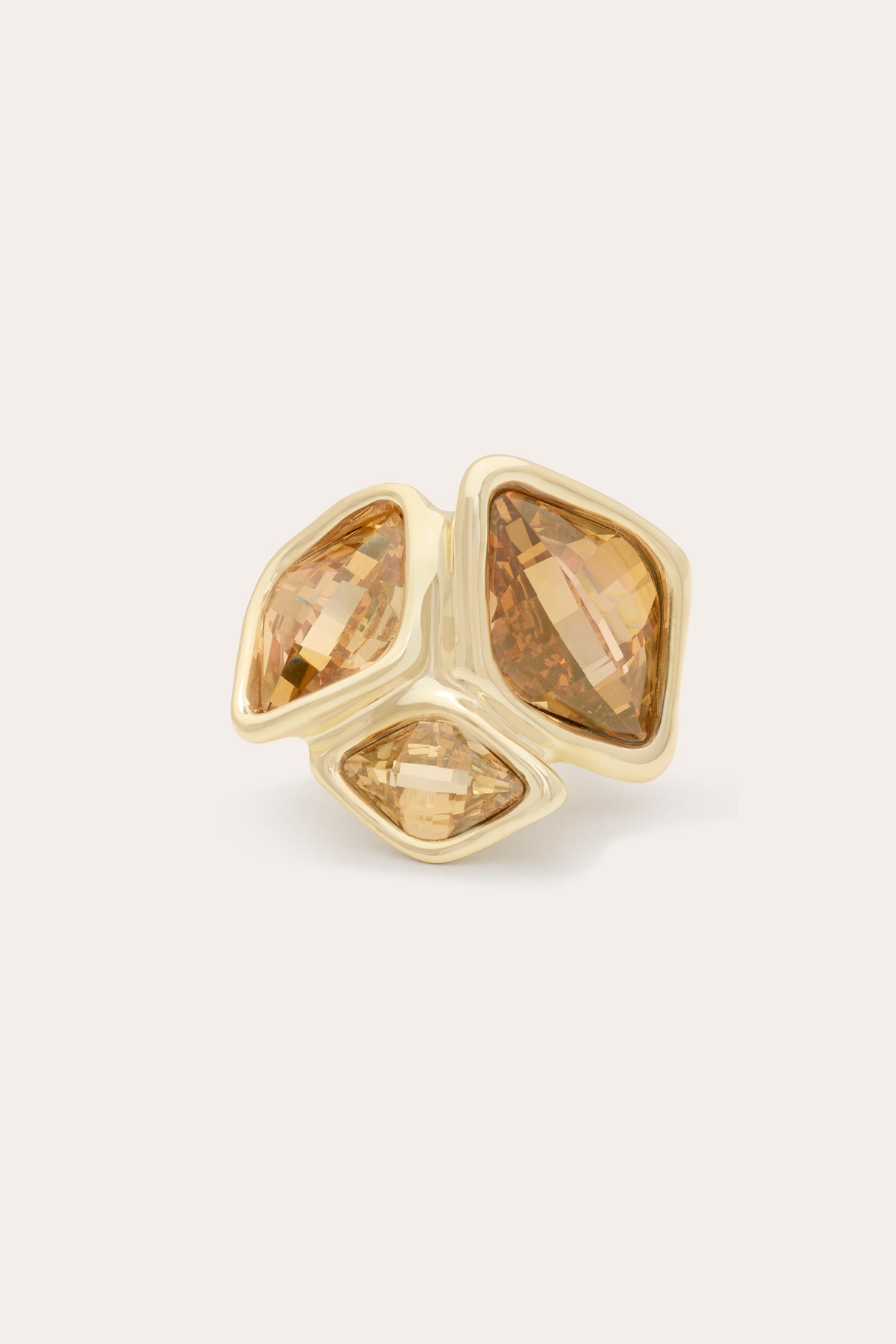 Elina Gemstone Statement Ring view 1