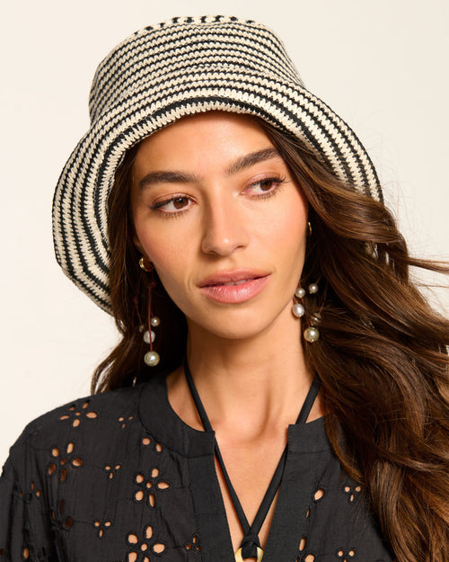 Delores Crochet Bucket Hat view 2