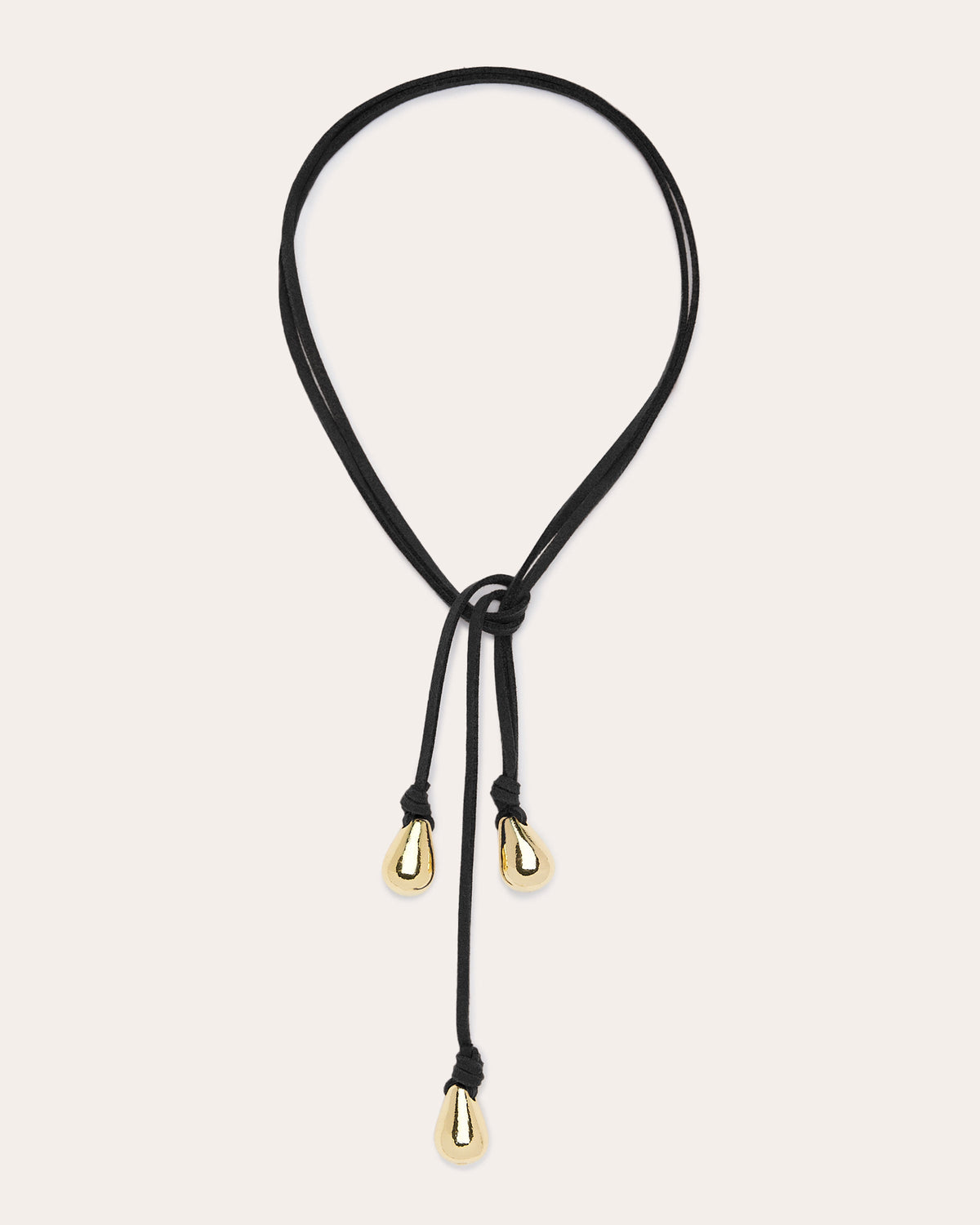 Yara Suede Tie Necklace view 1