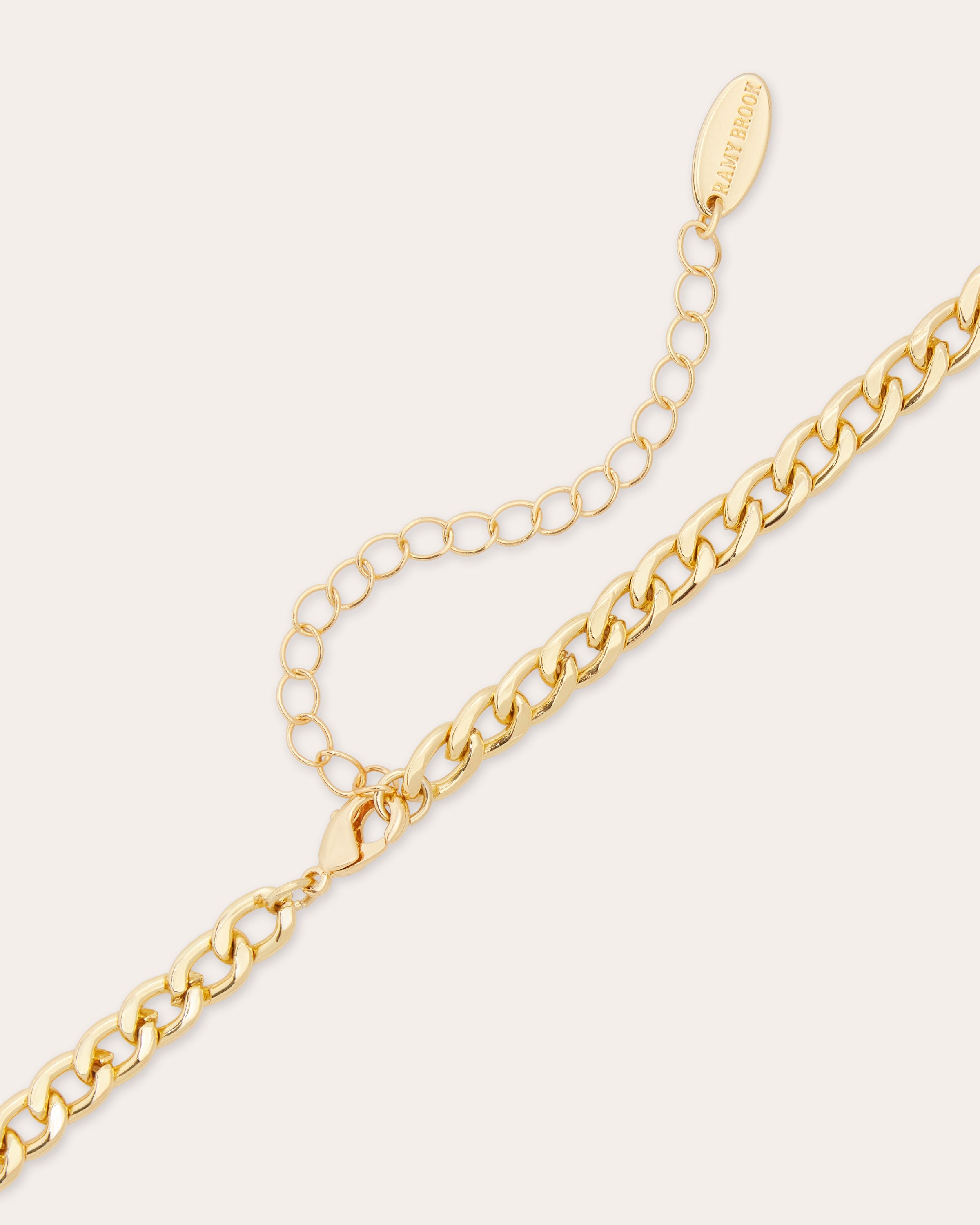 Camila Flower Charm Necklace in gold multi | Ramy Brook