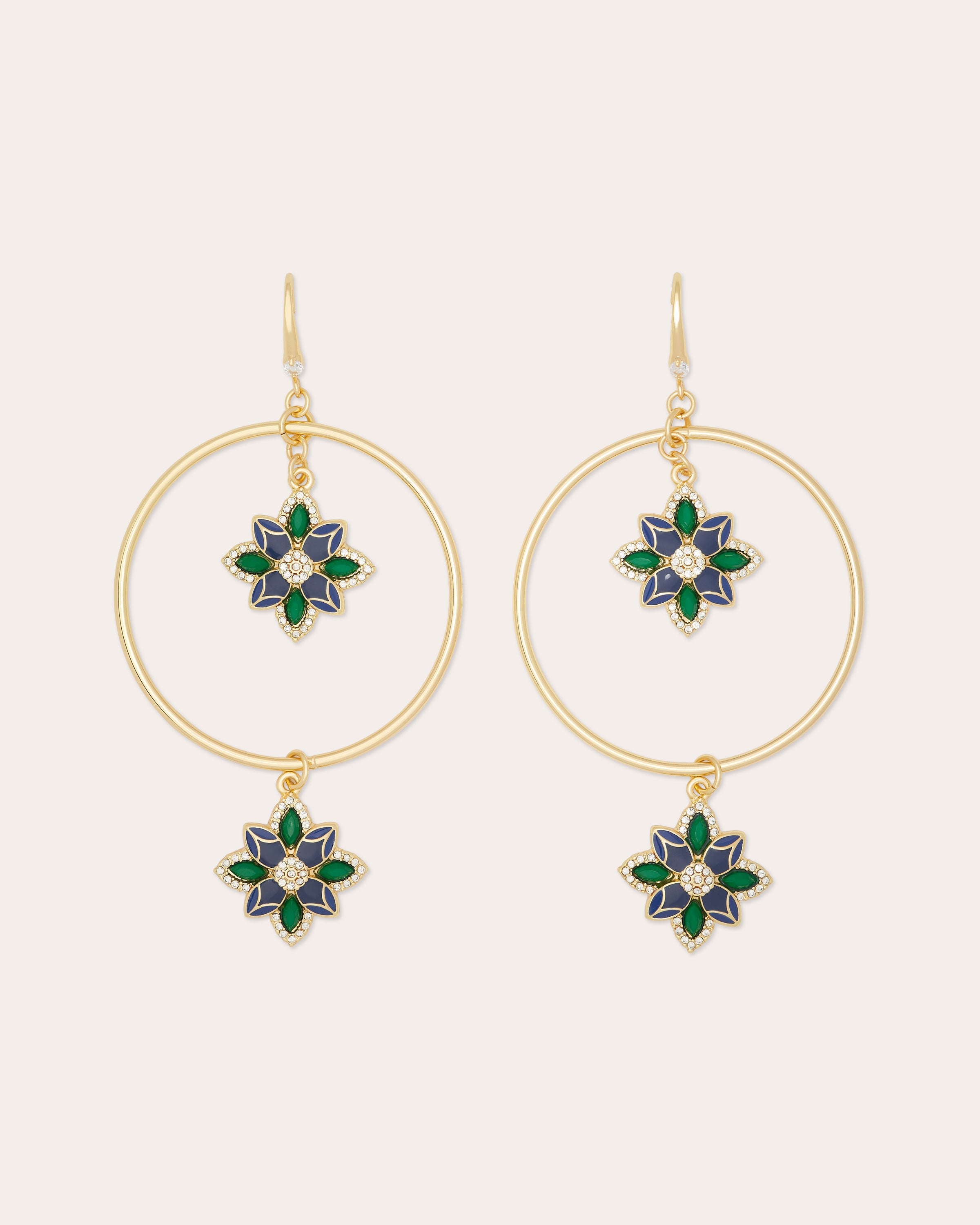 Camila Flower Charm Earrings | Ramy Brook