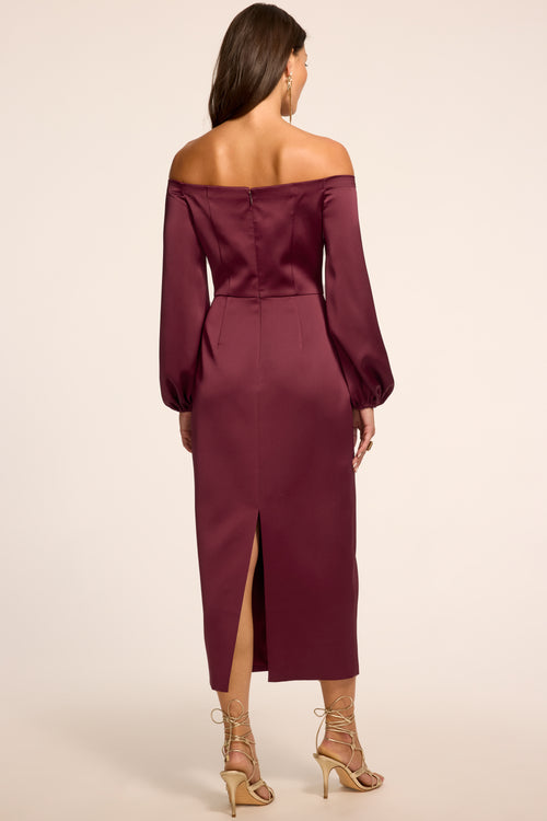 Shiyan Off-The-Shoulder Midi Dress view 4