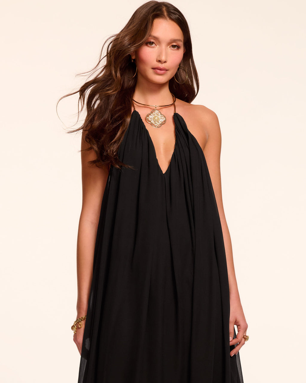 Ramy Brook Women's Rainn Gown - Black