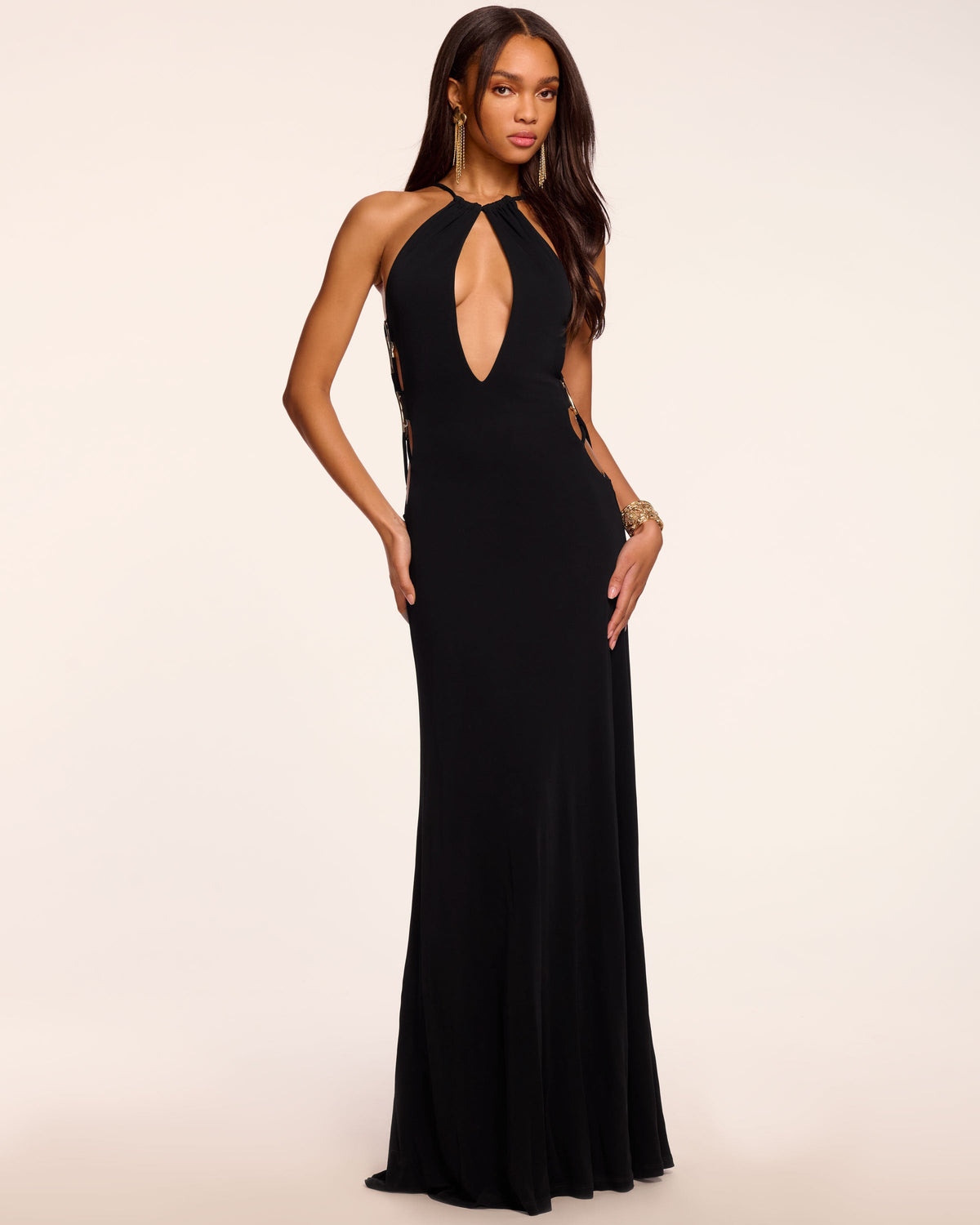 Charlotte Jersey Cutout Gown view 1