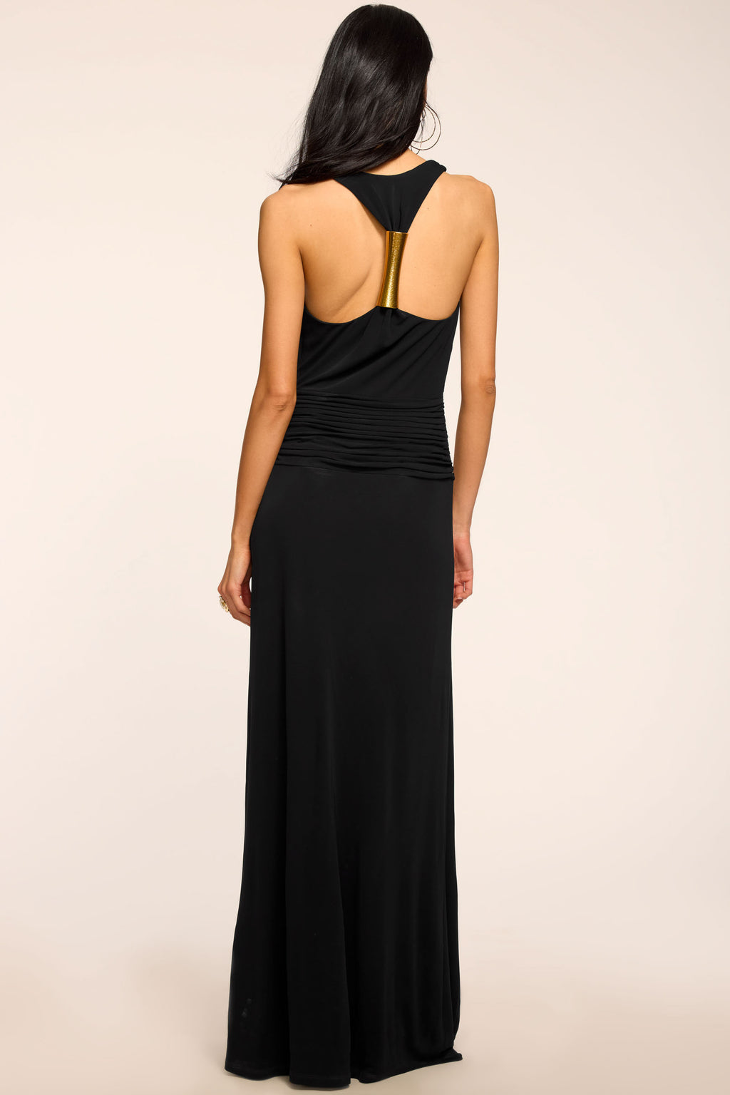 Ramy Brook Women's Mariah Racerback Gown - Black - Size 0 Ramy Brook Women's Mariah Racerback Gown - Black - Size 0