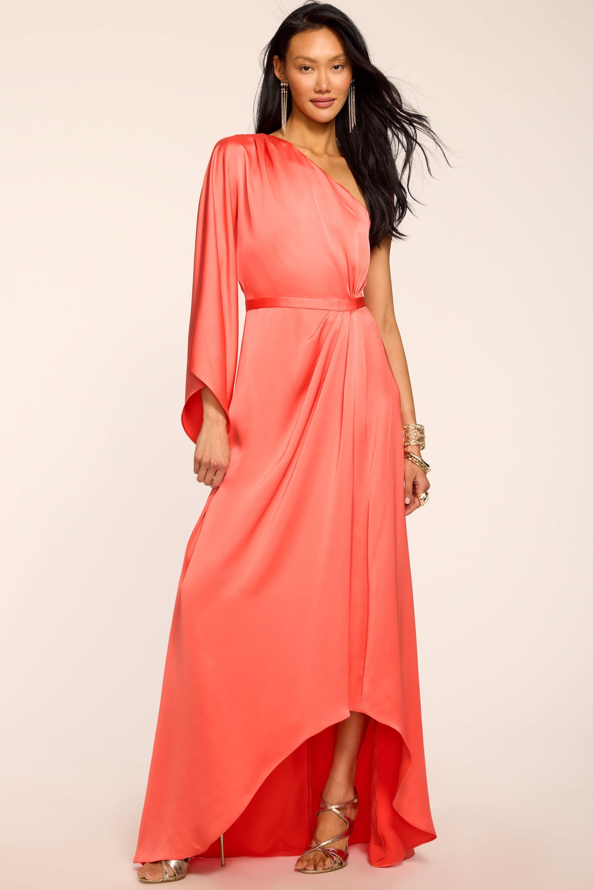 Opal One-Shoulder Gown view 1