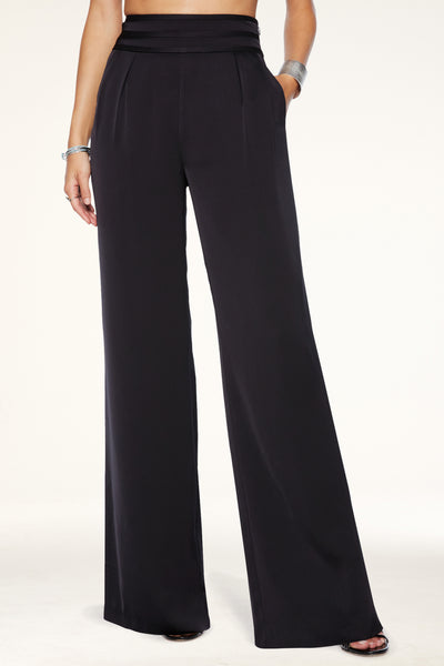 Joss Wide Leg Pant in black | Ramy Brook