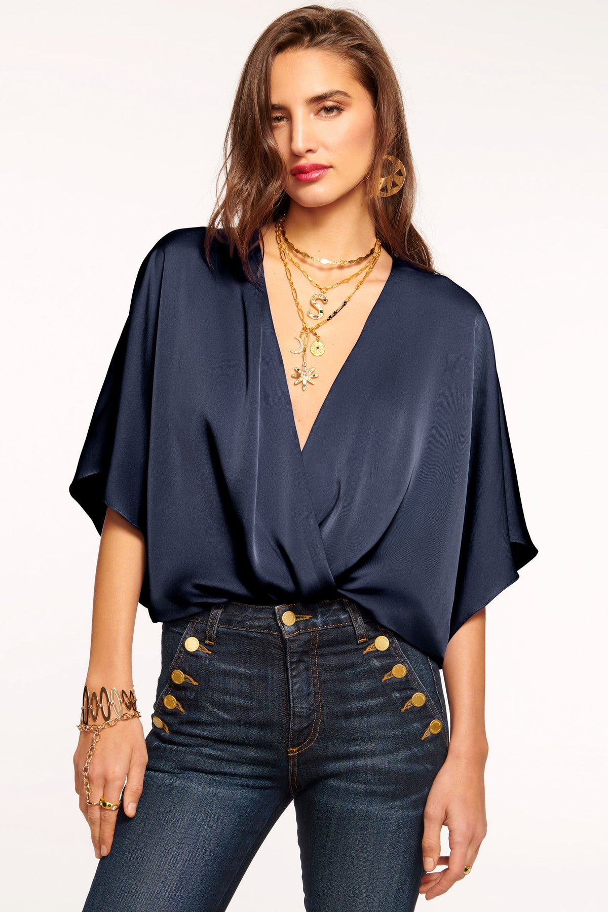Mckinley V-Neck Bodysuit view 1