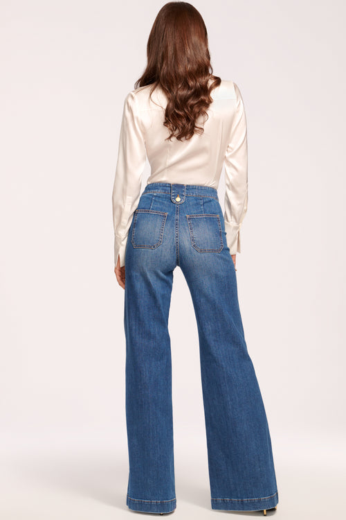 Theodora High-Rise Wide Leg Jean view 3