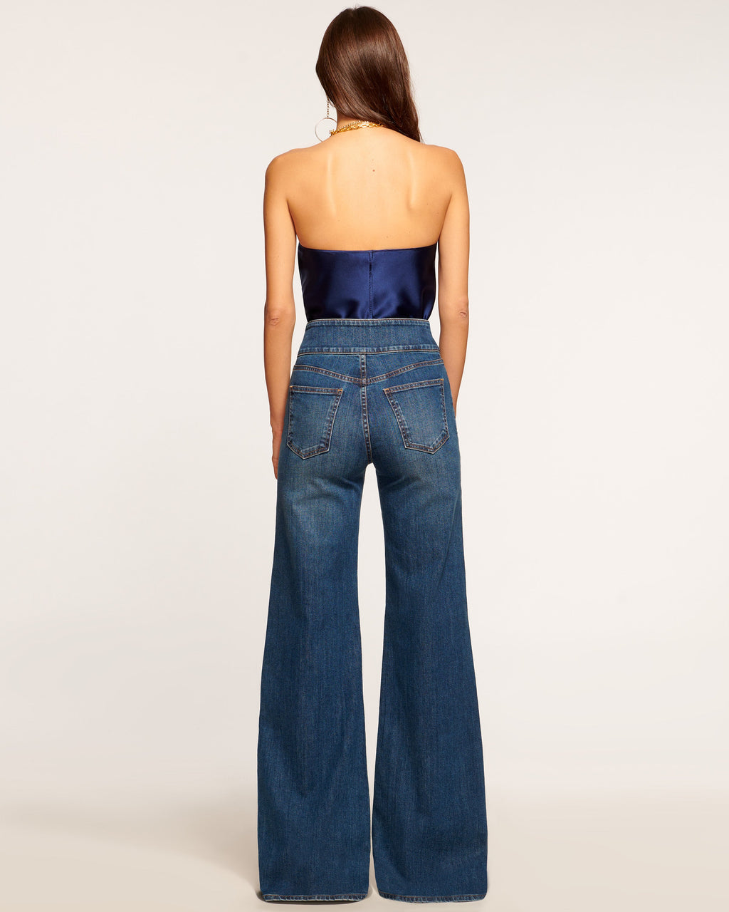 Ramy Brook Liv Wide Leg Jean in Medium Wash - 28 Ramy Brook Liv Wide Leg Jean in Medium Wash - 28