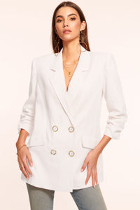 WHITE SLUB LINEN|1