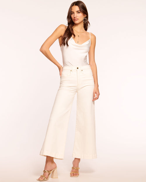 Tyra 5-Pocket Cropped Wide Leg Jean view 2